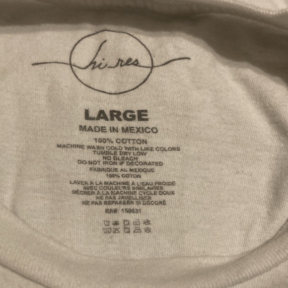 Herbs & Spices White T-Shirt Women’s L Graphic Tee - Picture 3 of 4